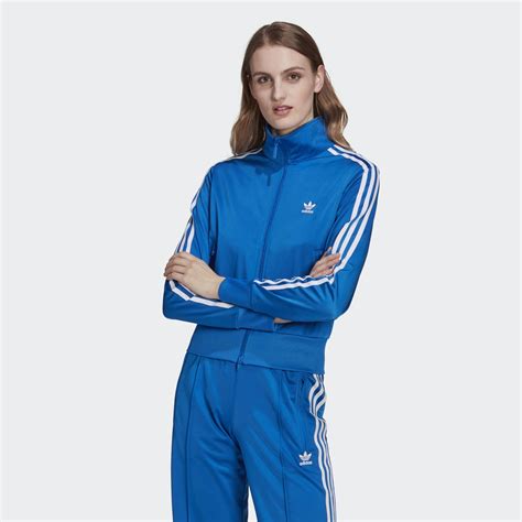 adidas firebird blauw dames|Adidas firebird track shirt.